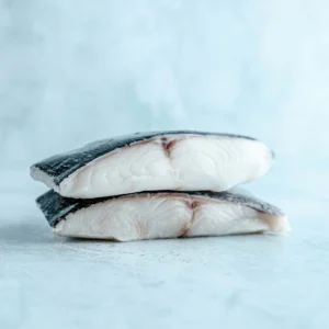 Wet and Dried Salted Saithe fish Loins